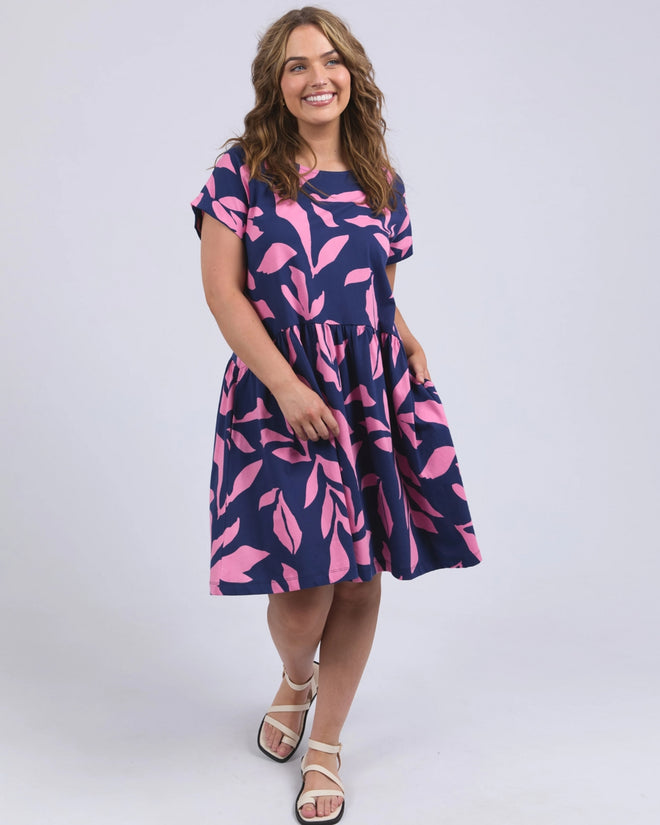 Elm Mimosa Dress Blue Depths
