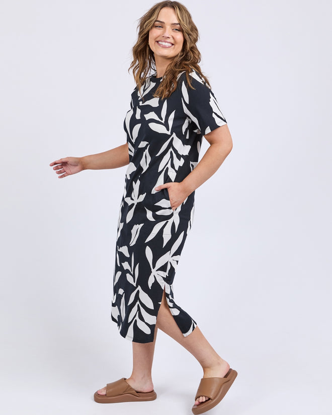 Elm Mimosa T Dress Black