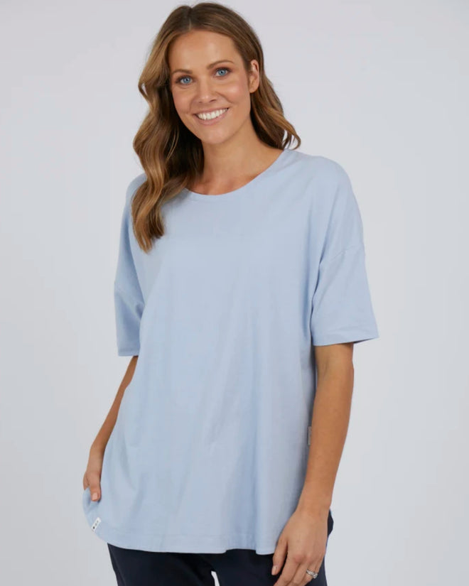 Elm Society T Shirt Sky Blue