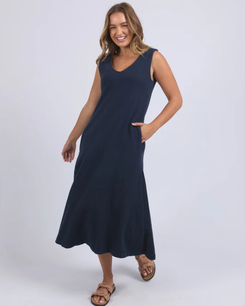 Foxwood Apsen Dress Navy