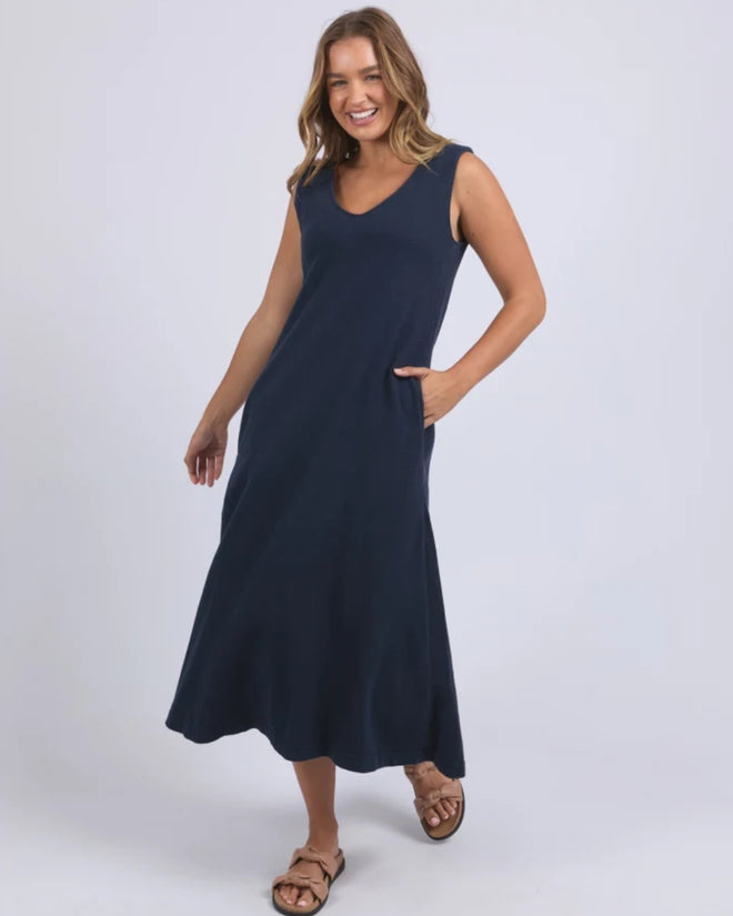Foxwood Apsen Dress Navy