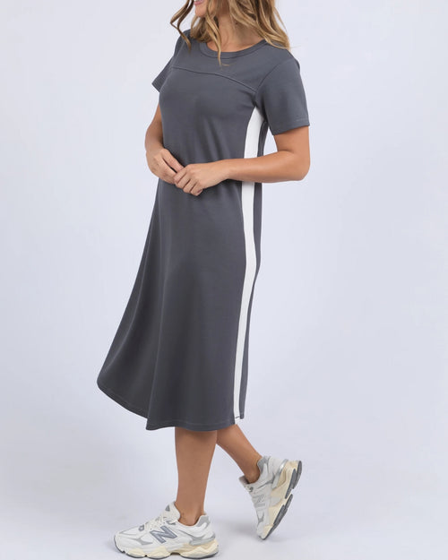 Foxwood Seattle Dress Charcoal