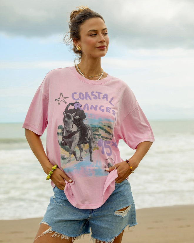 Foxwood Studio Series Coastal Ranger T Shirt Bubblegum
