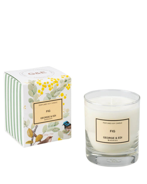 George & Edi Perfumed Candle Fig