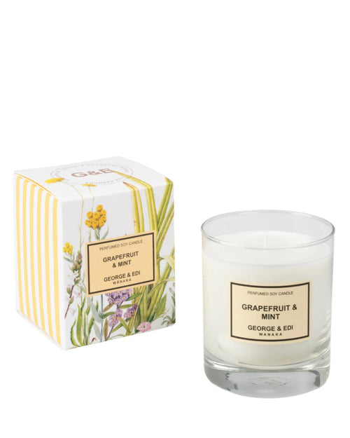 George & Edi Perfumed Candle Grapefruit & Mint
