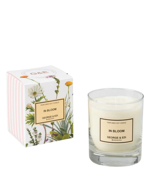 George & Edi Perfumed Candle In Bloom