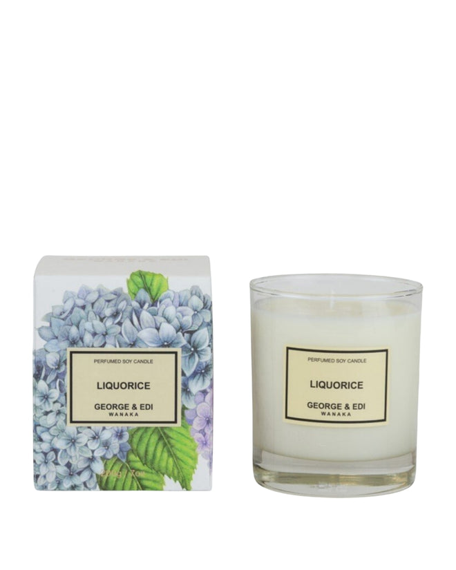 George & Edi Perfumed Candle Liquorice