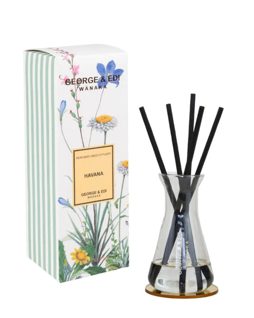 George & Edi Perfumed Diffuser Set Havana