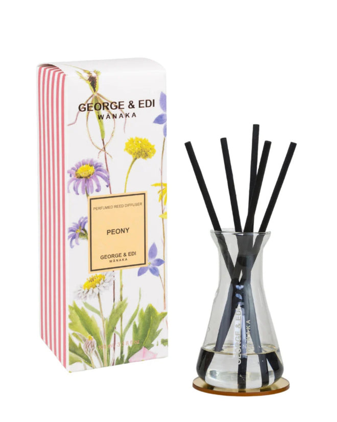 George & Edi Perfumed Diffuser Set Peony