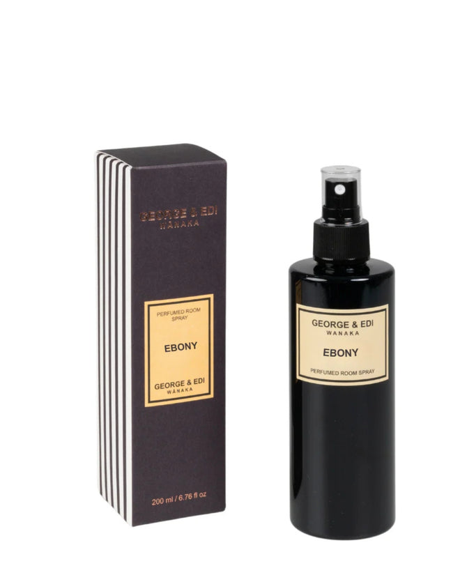 George & Edi Perfumed Room Spray Ebony