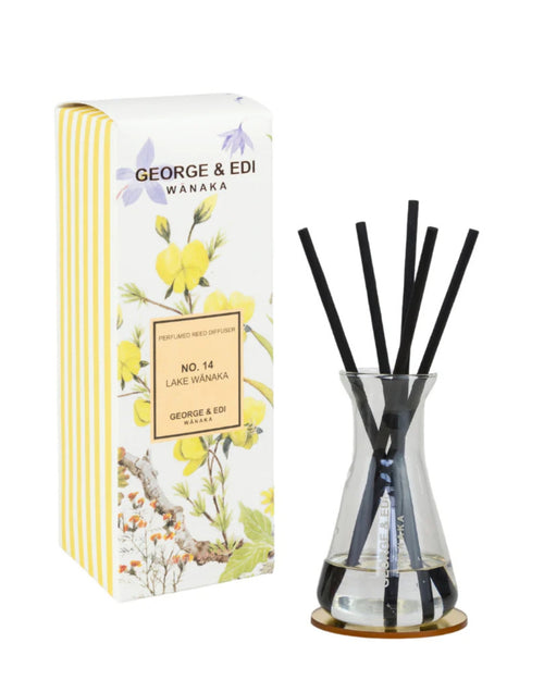 George and Edi Perfumed Diffuser Set No 14 Lake Wanaka
