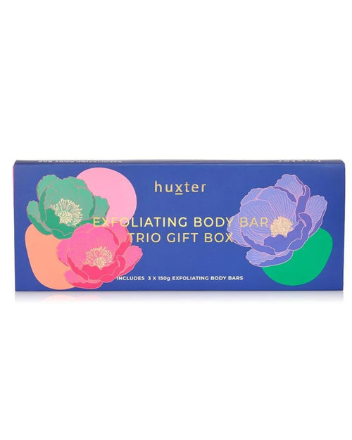 Huxter Exfoliating Body Bar Trio Grapefruit and Freesia