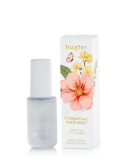 Huxter Hydrating Face Mist Boxed Green Tea & Cucumber 30ml