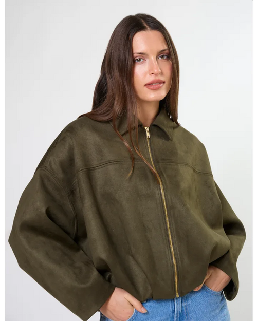 Stella and Gemma Gerri Jacket Kale