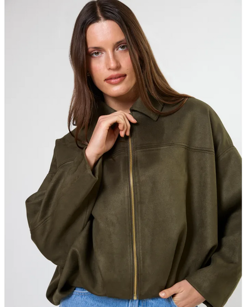 Stella and Gemma Gerri Jacket Kale
