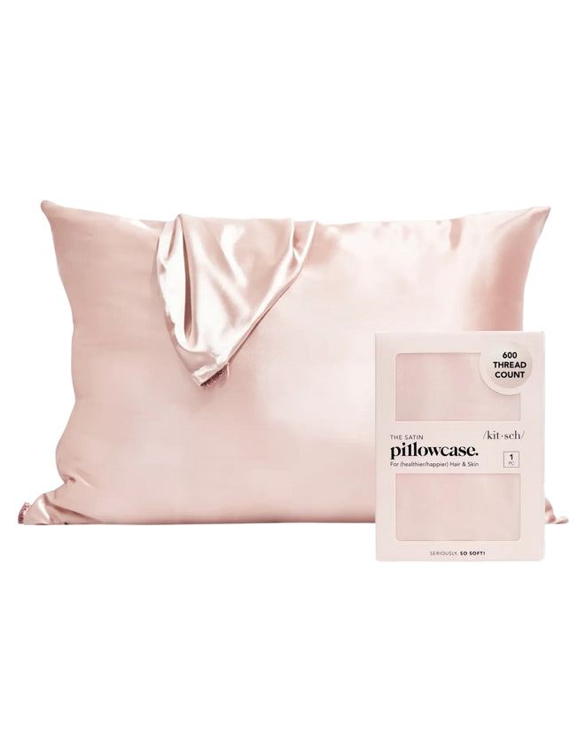 Kitsch Satin Pillowcase - Blush