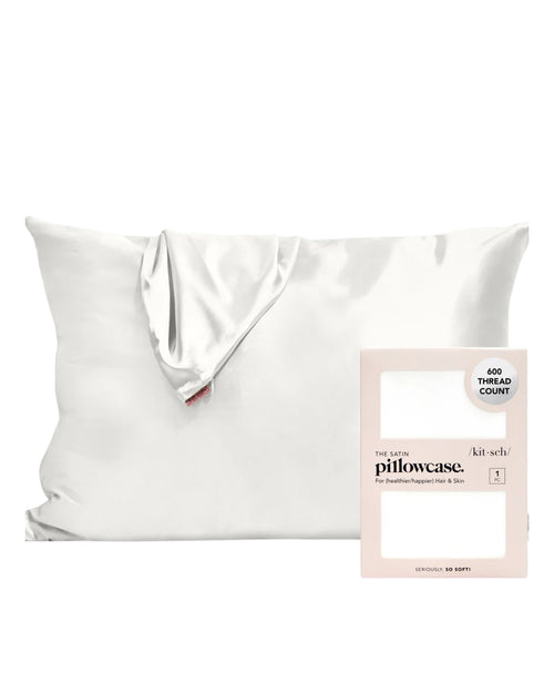 Kitsch Satin Pillowcase - Ivory