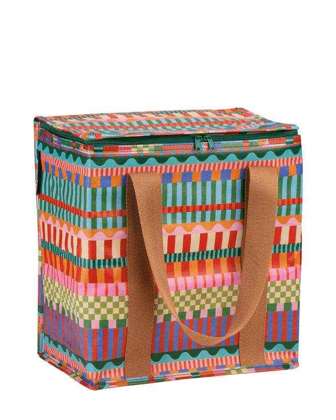 Kollab Cooler Bag Blocks and Stripe
