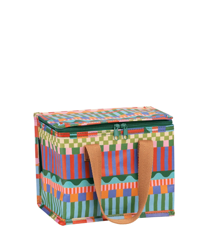 Kollab Insulated Lunch Box Blocks and Stripes