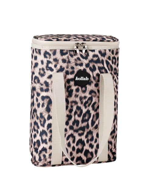 Kollab Wine Cooler Bag Leopard