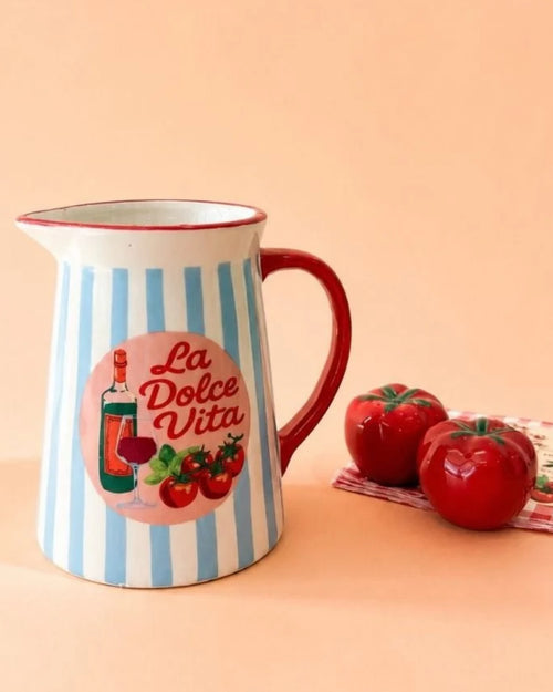 La Dolce Vita Jug Blue