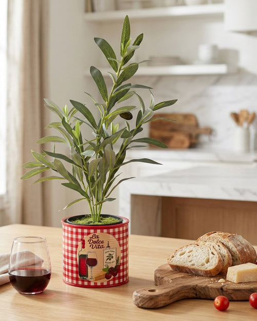 La Dolce Vita Planter Red 12cm