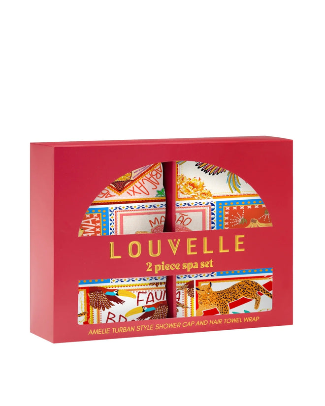 Louvelle Papaya Postcard Spa Gift Set 2 Pack