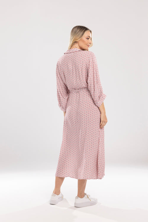 Mi Moso Dani Dress Mosaic Print