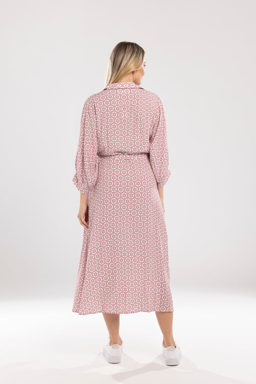 Mi Moso Dani Dress Mosaic Print