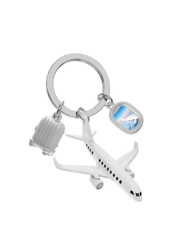 Metalmorphose Plane Keychain