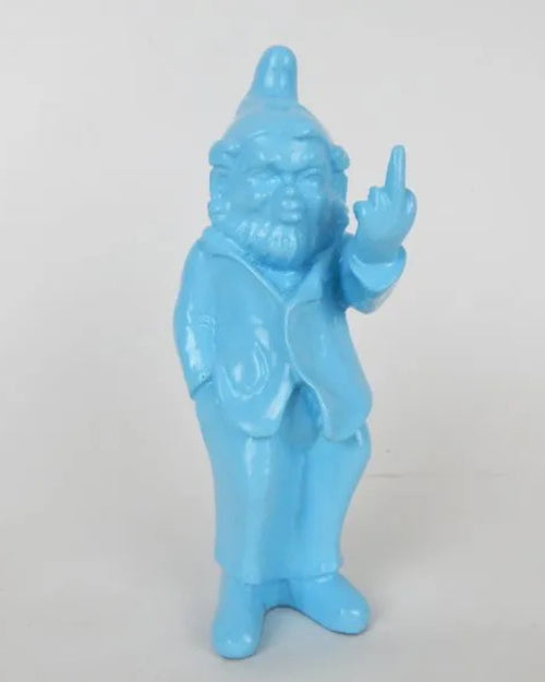 Mini Pop Cheeky Gnome with Finger Icy Blue – Chambers