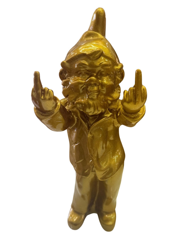 Pop Cheeky Gnome Double Finger Gold
