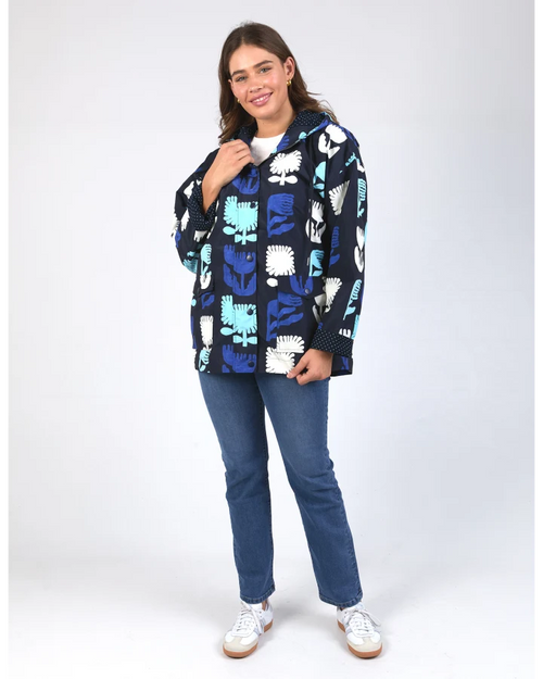 Elm Madeline Stamer Raincoat Navy
