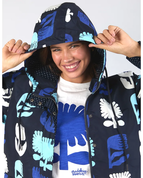 Elm Madeline Stamer Raincoat Navy