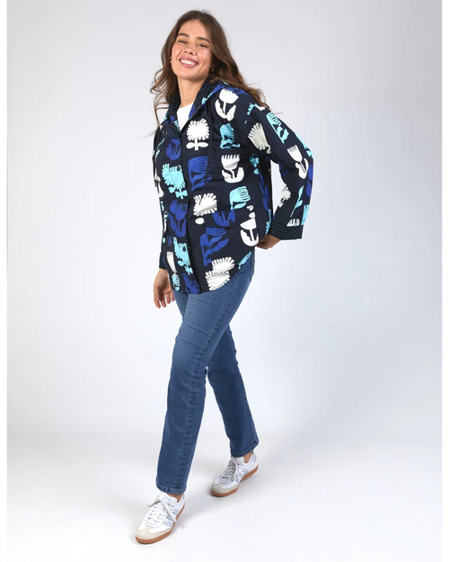 Elm Madeline Stamer Raincoat Navy