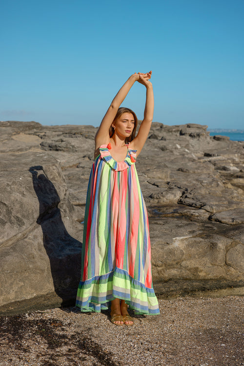 Stella and Gemma St Barts Maxi Dress Multi