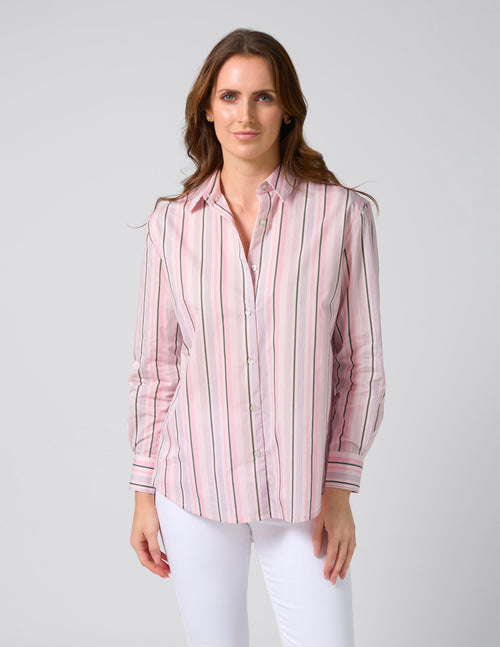 Stella and Gemma Perfect Stripe Palm Springs Shirt