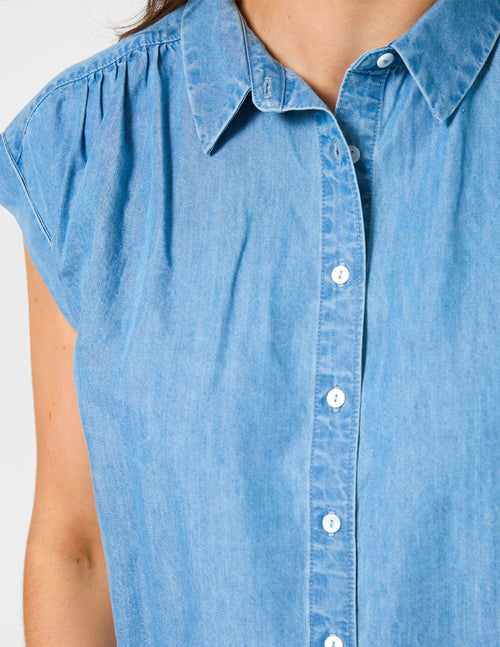 Stella and Gemma Kelly Blouse Light Wash