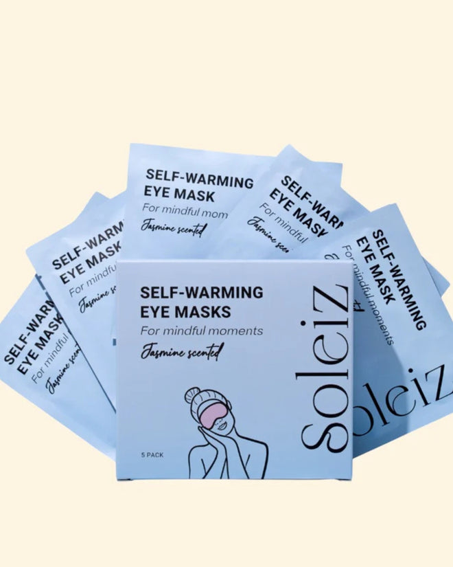 Soleiz Self Warming Eye Mask Jasmine
