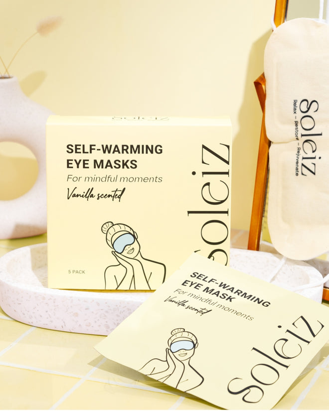 Soleiz Self Warming Eye Mask Vanilla 5 Pack