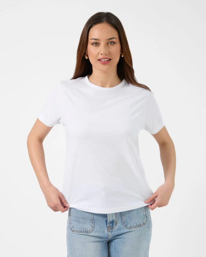 Stella and Gemma Ace T Shirt White
