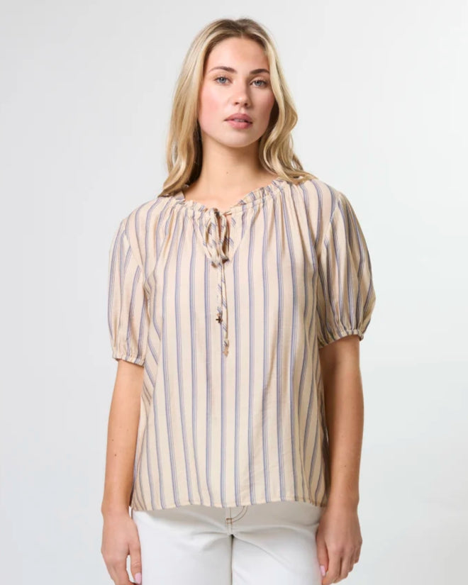Stella and Gemma Arlo Blouse Mariner Sand