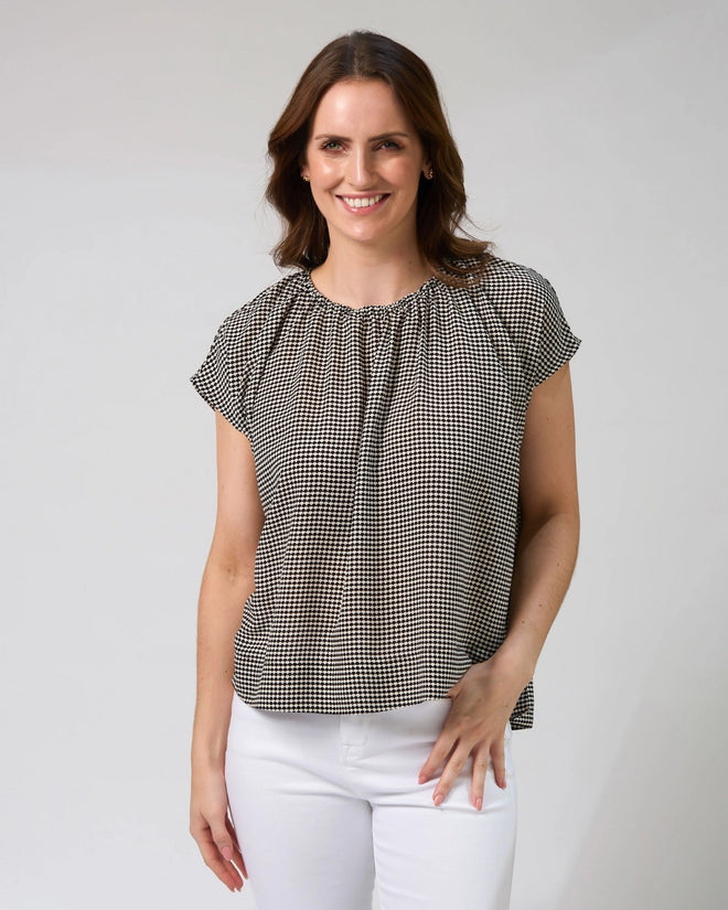 Stella and Gemma Clio Blouse Fish Scale
