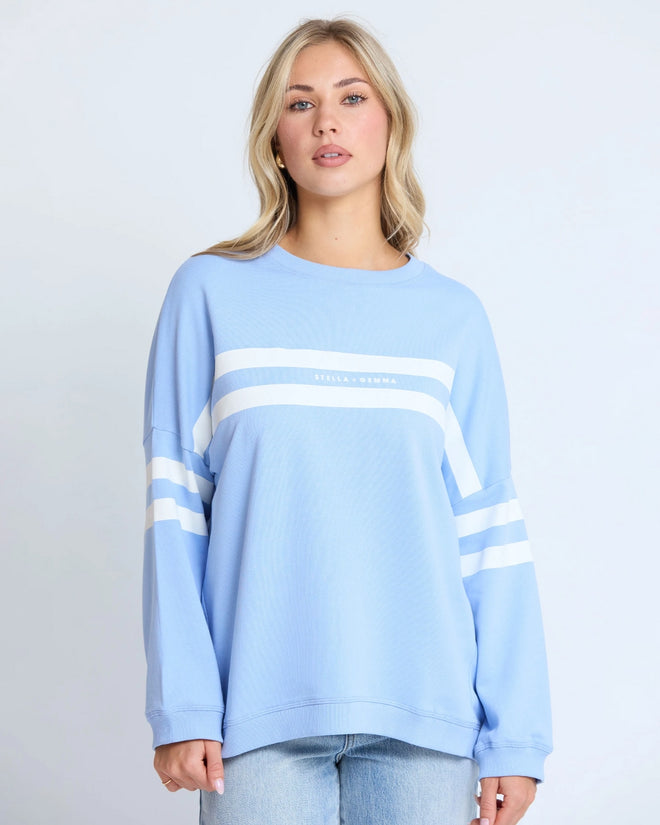 Stella and Gemma Cornflower True Icon Newport Sweatshirt