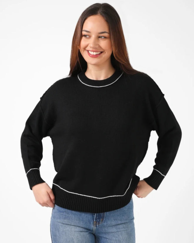 Stella and Gemma Denver Jumper Black
