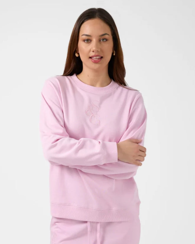 Stella and Gemma Essential Sweatshirt Candyfloss