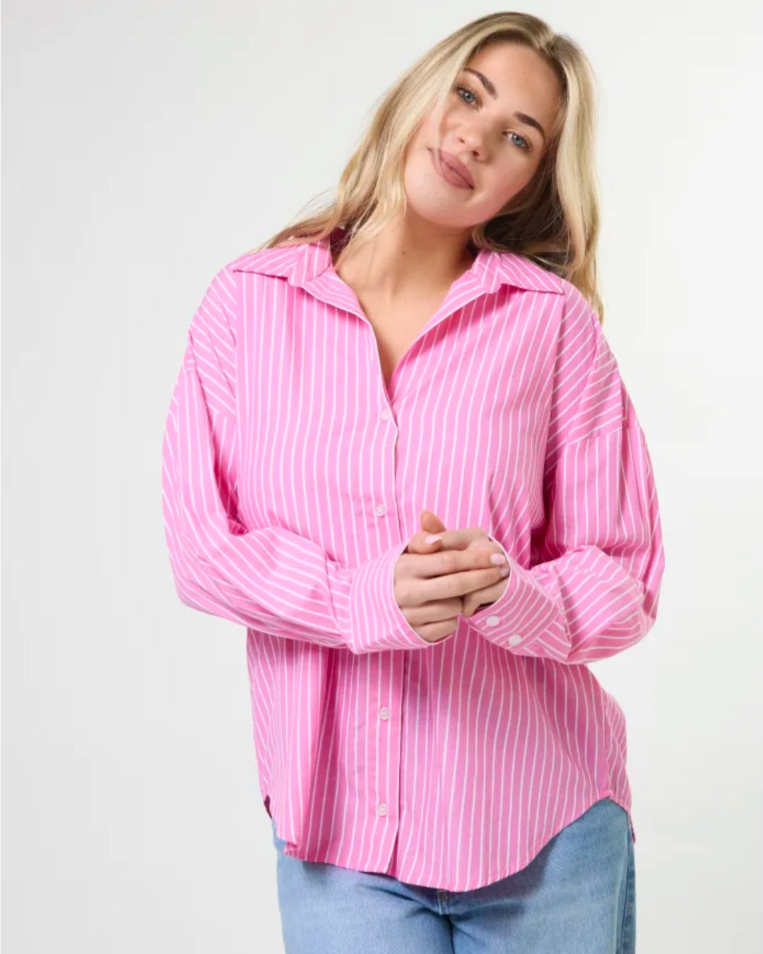 Stella and Gemma Everyday Shirt Candy Stripe