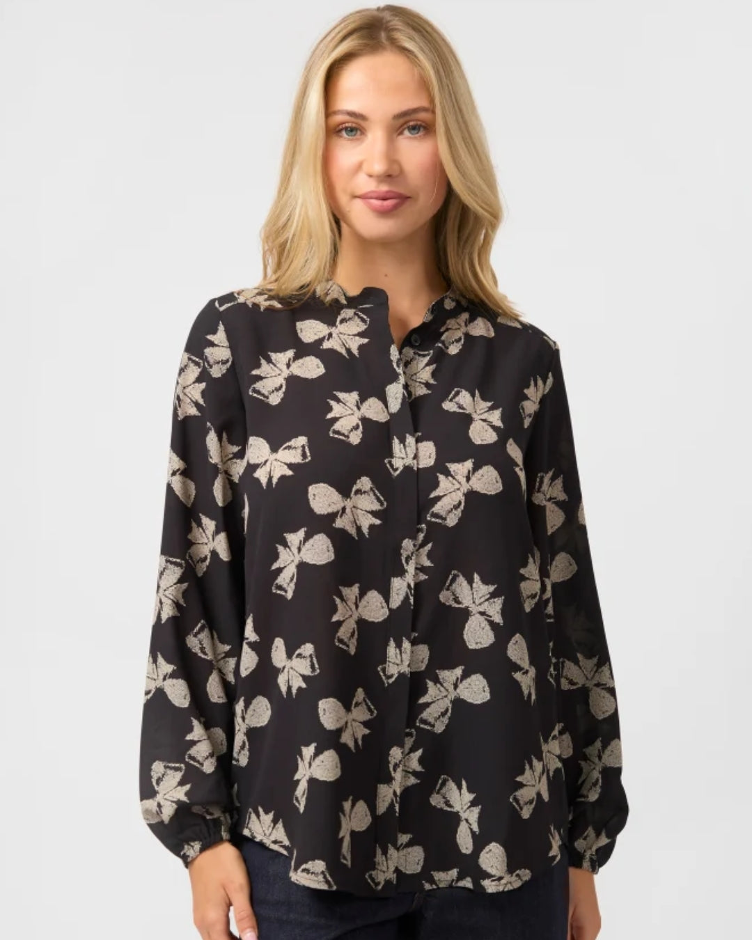 Stella and Gemma Faye Blouse Bow Peep