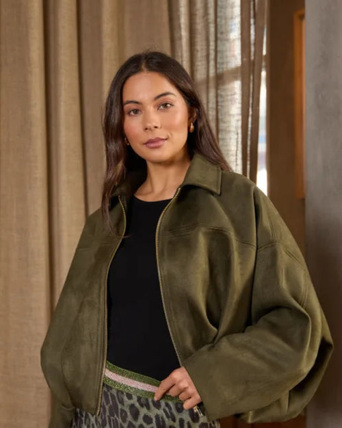 Stella and Gemma Gerri Jacket Kale