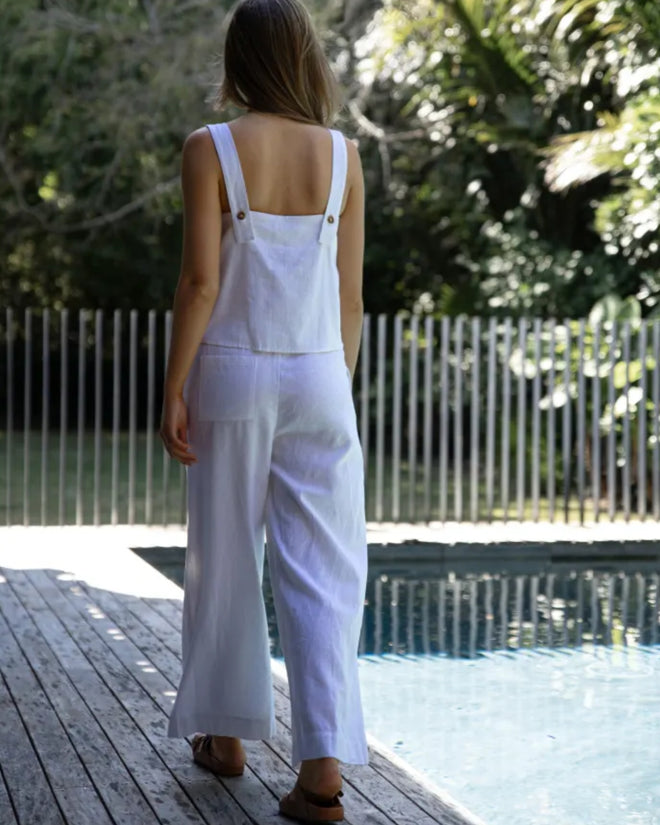 Stella and Gemma Ginny Pant White